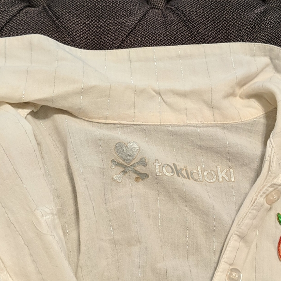 Tokidoki vintage button-up shirt XS / S Cactus dog - Picture 2 of 7